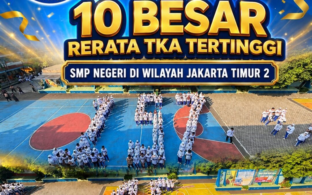 SMP Negeri 157 Jakarta Raih Peringkat 10 Besar TKA Tertinggi di Jakarta Timur 2