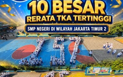 SMP Negeri 157 Jakarta Raih Peringkat 10 Besar TKA Tertinggi di Jakarta Timur 2
